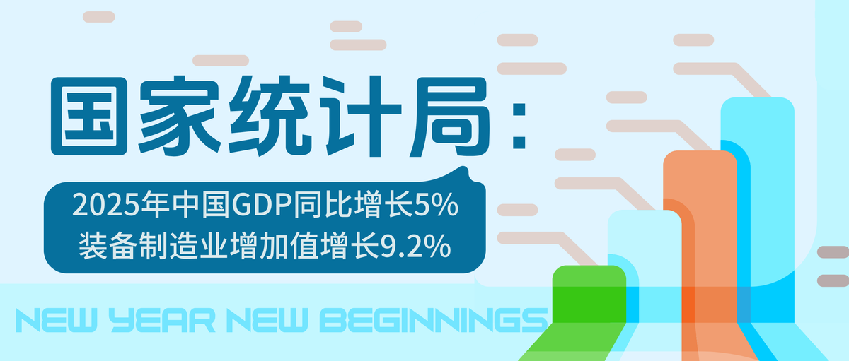 國家統計局：2025年中國GDP同比增長5%